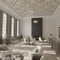 Ekena Millwork 83W x 83H x 38T Large Anderson Decorative Fretwork Wood Ceiling Panels, Walnut CELW83X83X0375ANDWA - alternate 7